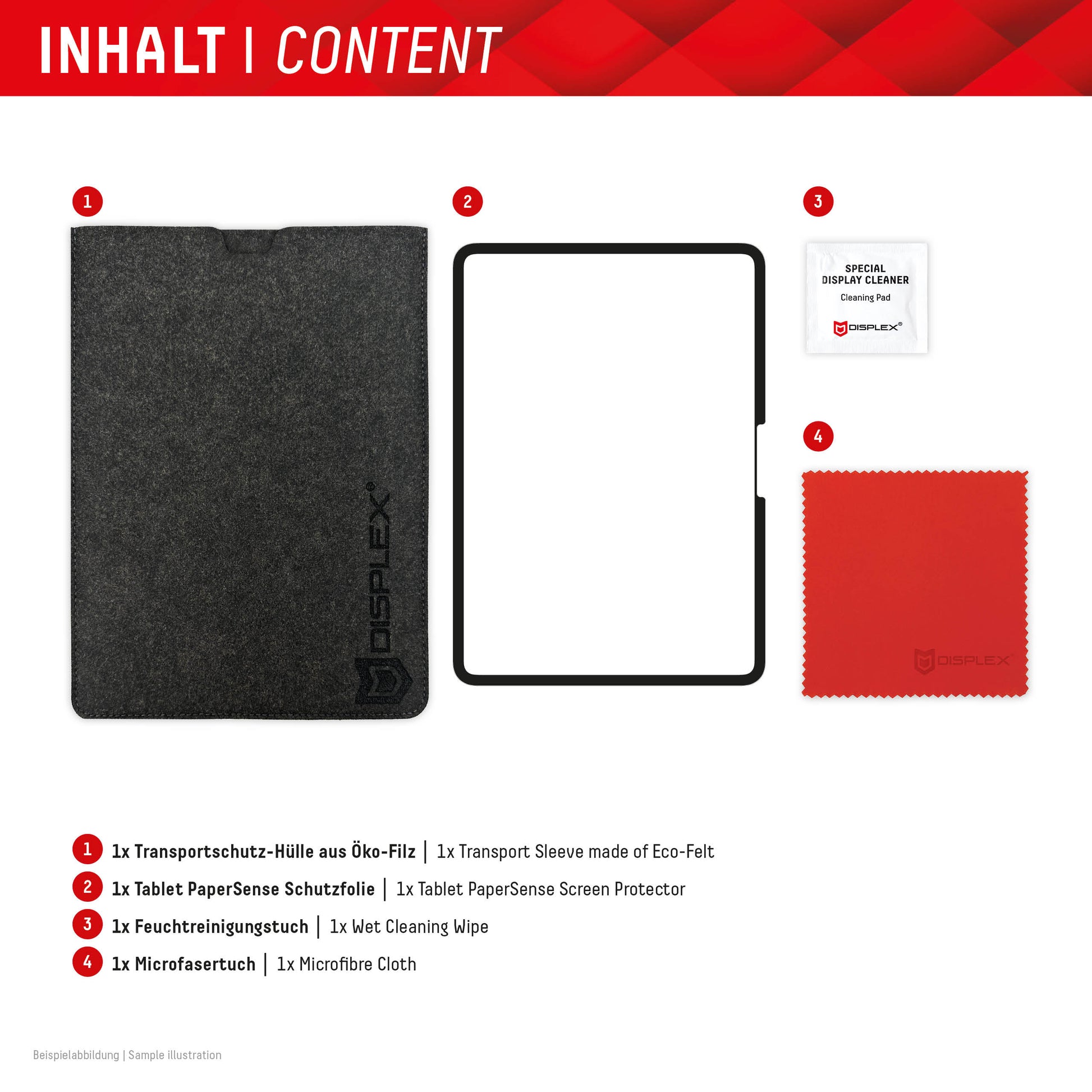 Displex Panzerglas für iPad Pro 11" (2025/2024) – Matt, 5H