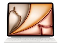 Apple Magic Keyboard Tastatur-Case für iPad Air 13" (M2/M3) – QWERTZ (CH), mit Trackpad – Weiss