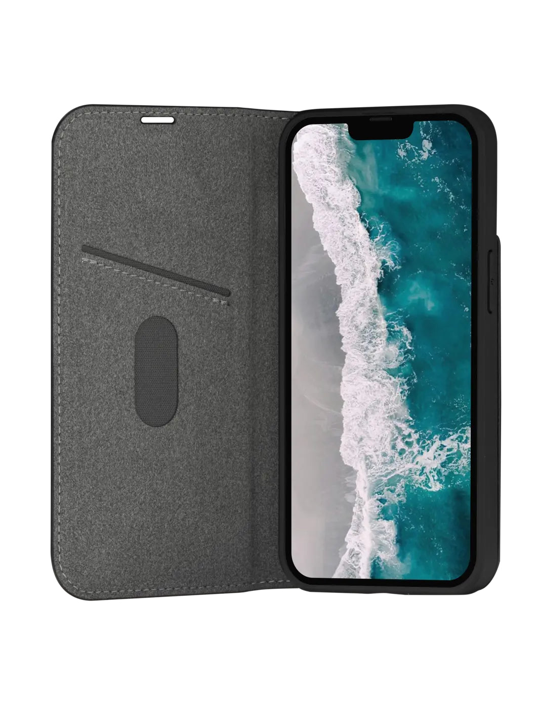 dbramante1928 Folio – für OnePlus 10 Pro, mit Ständer, mit Kartenfach, PU, Schwarz