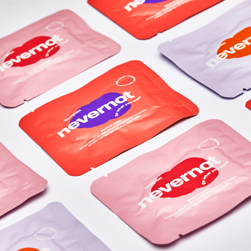 Nevernot Soft-Tampon 2.0 – 48 Stk, mit Applikator, Saugstärke Normal
