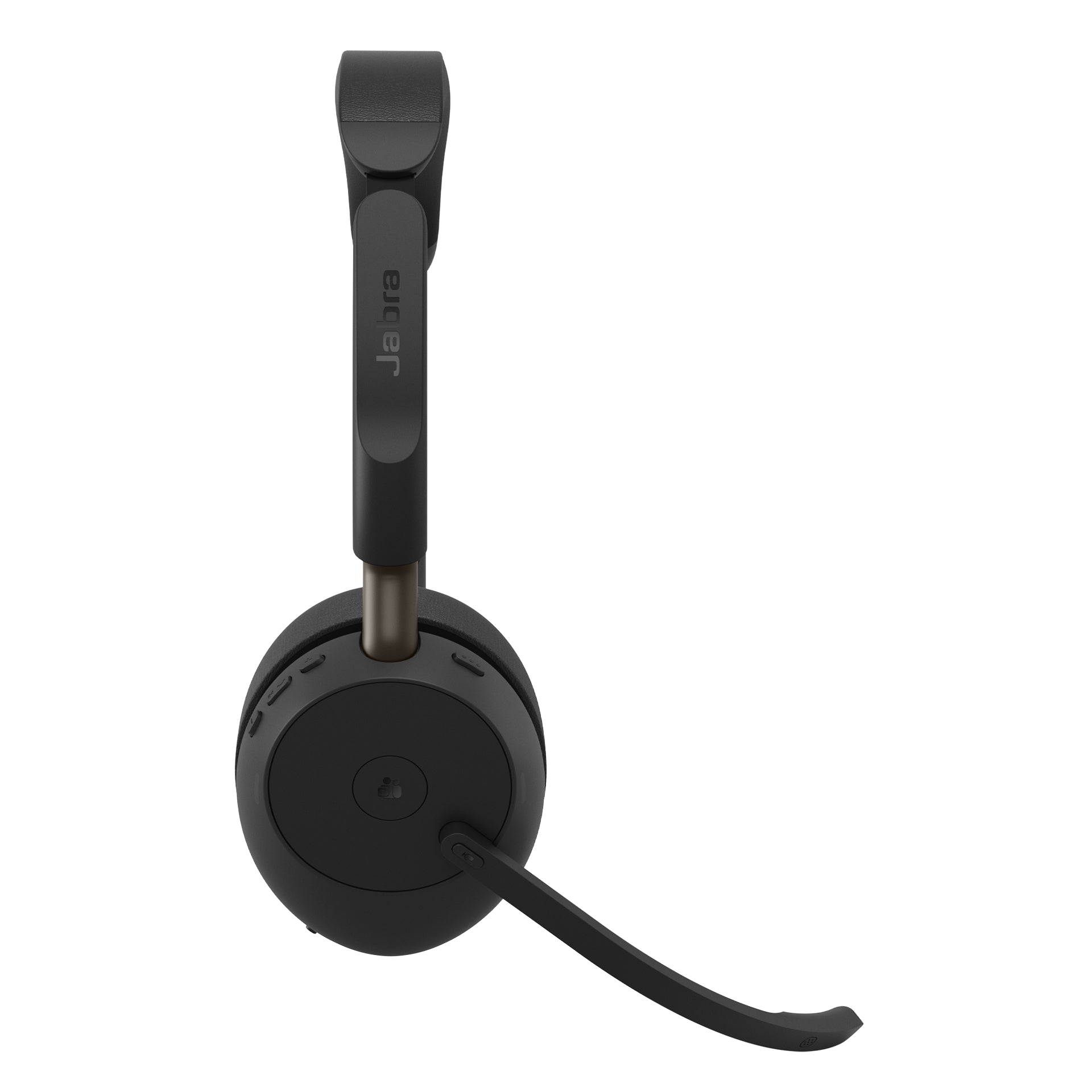 Jabra Evolve3 65 Office-Headset – On-Ear, Stereo, BT, MS Teams zertifiziert, mit USB-C-Dongle, Schwarz