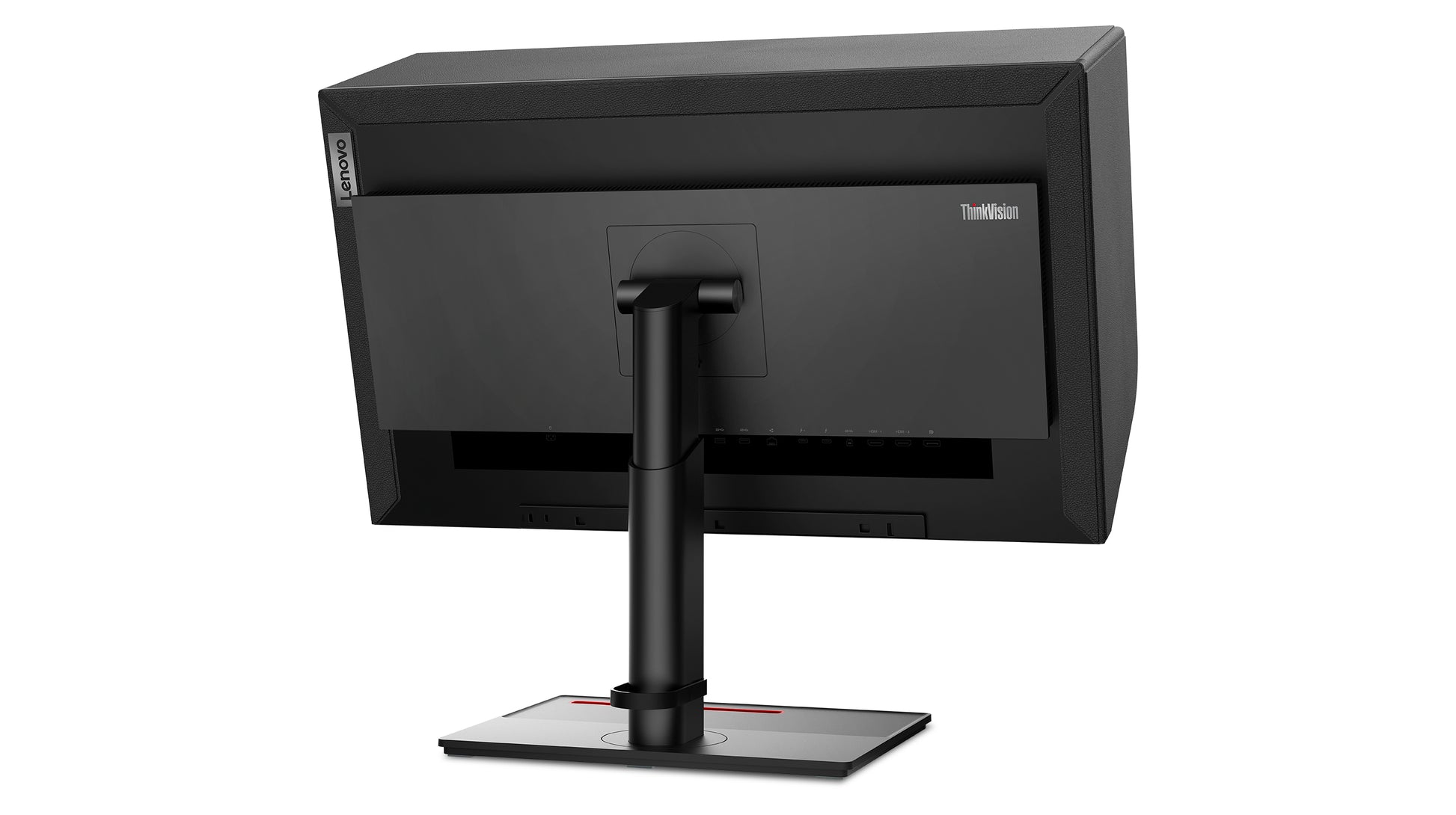 Lenovo ThinkVision P27u-20 – Monitor, 27", IPS, 60 Hz, 450 cd/m², Webcam, KVM, USB-C, VESA 100 × 100, Schwarz