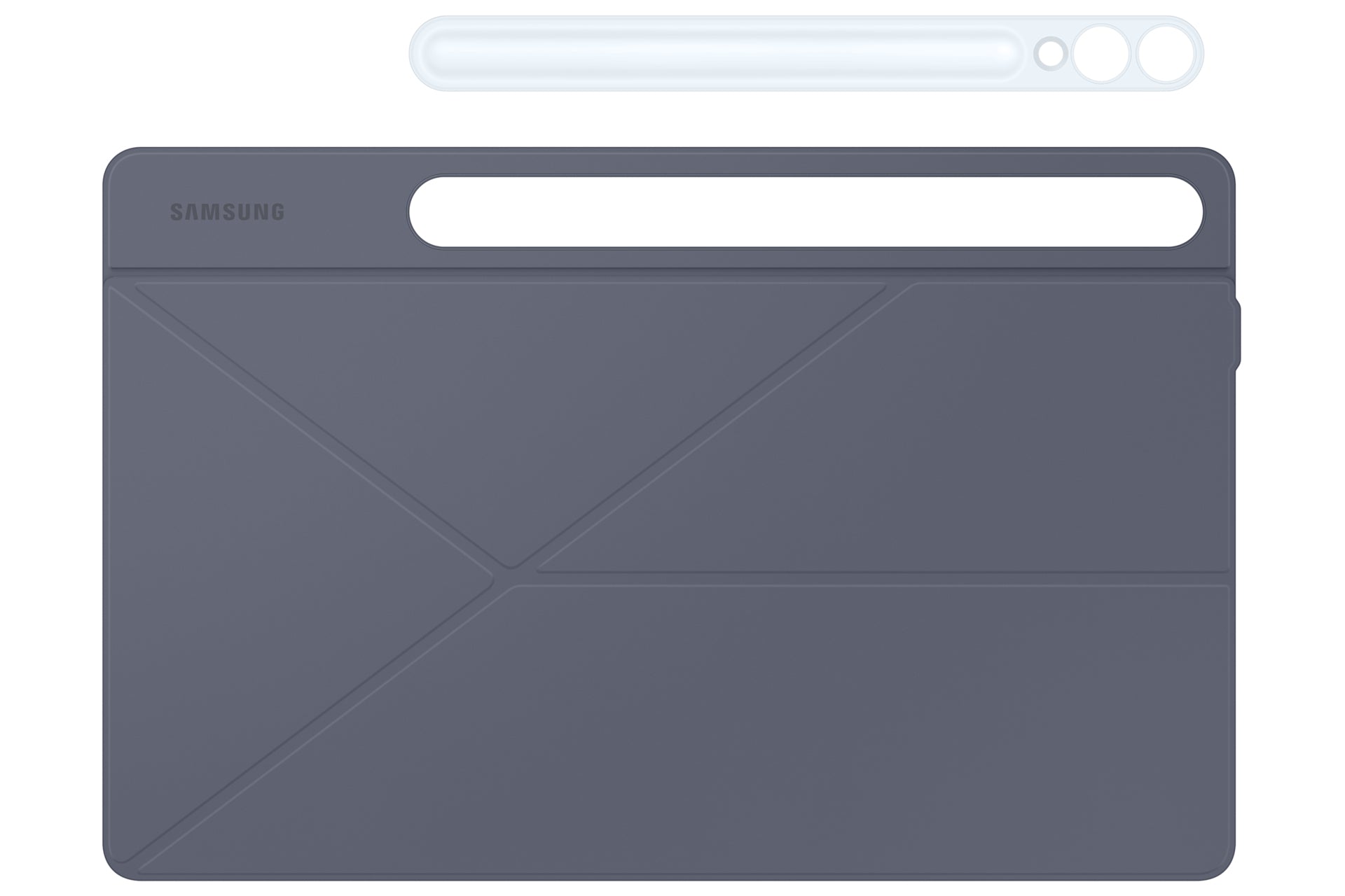 Samsung Smart Book Cover EF-BX810 Notebook-Schutzhülle – für Tablets bis 12,4", Kunststoff, Blau