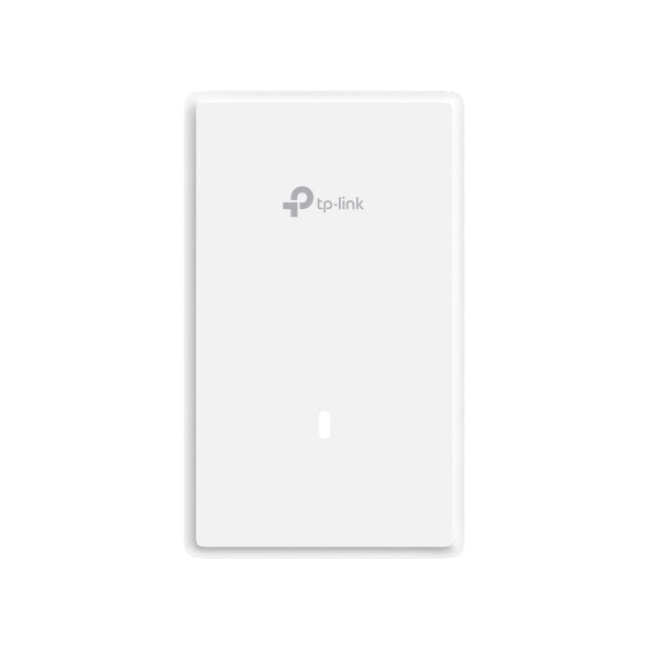 TP-Link EAP725-Wall Access Point – Wi-Fi 7, Dual-Band, 3× RJ-45 (2,5G/1G), PoE+, Wand