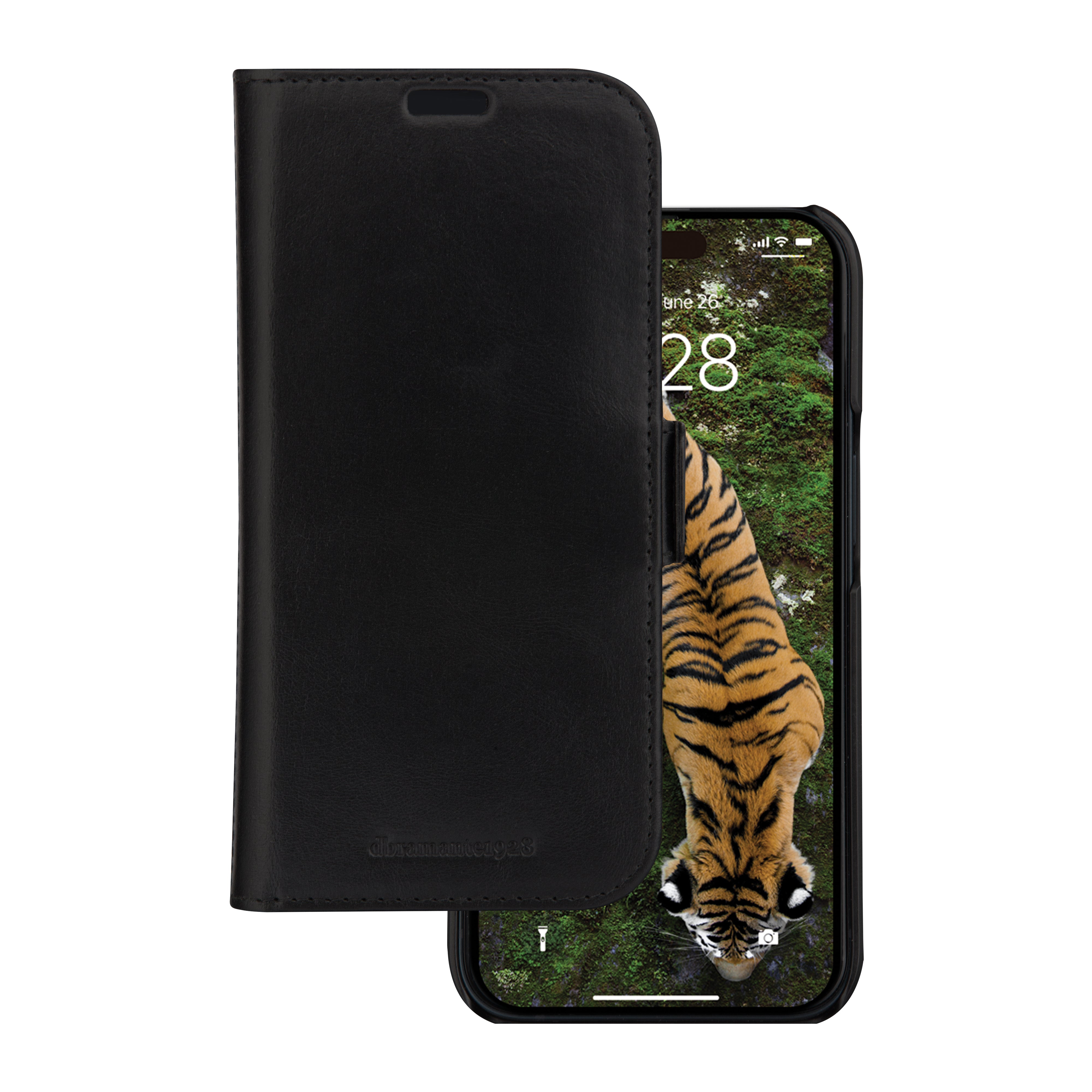 dbramante1928 Lynge Hülle – iPhone 15, Schwarz