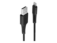 Lindy USB-auf-Lightning-Kabel, 1 m, Schwarz