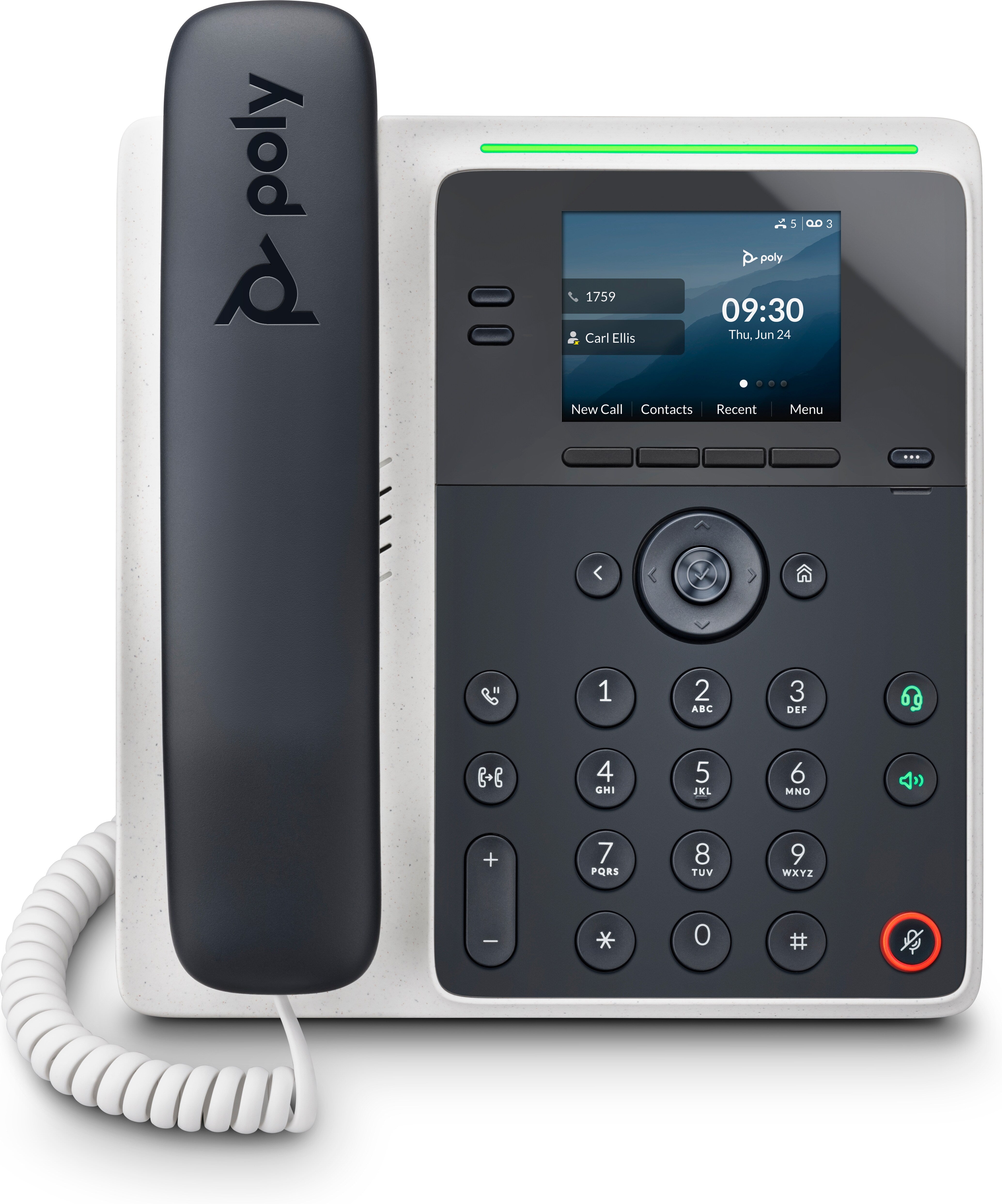 Poly Edge E100 – IP-Telefon, PoE