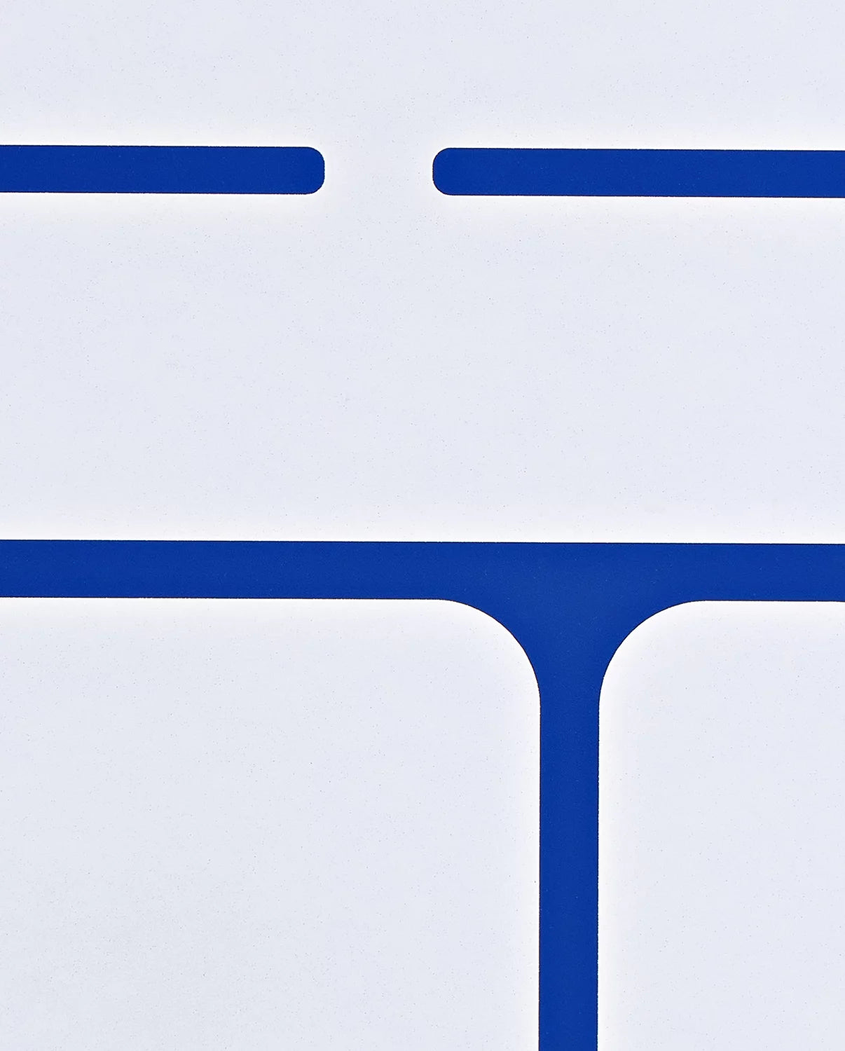 nuuna Notizbuch – 165 × 220 mm – 120 g/m² – Softcover, abgerundete Kanten, nummerierte Seiten, blau/weiss