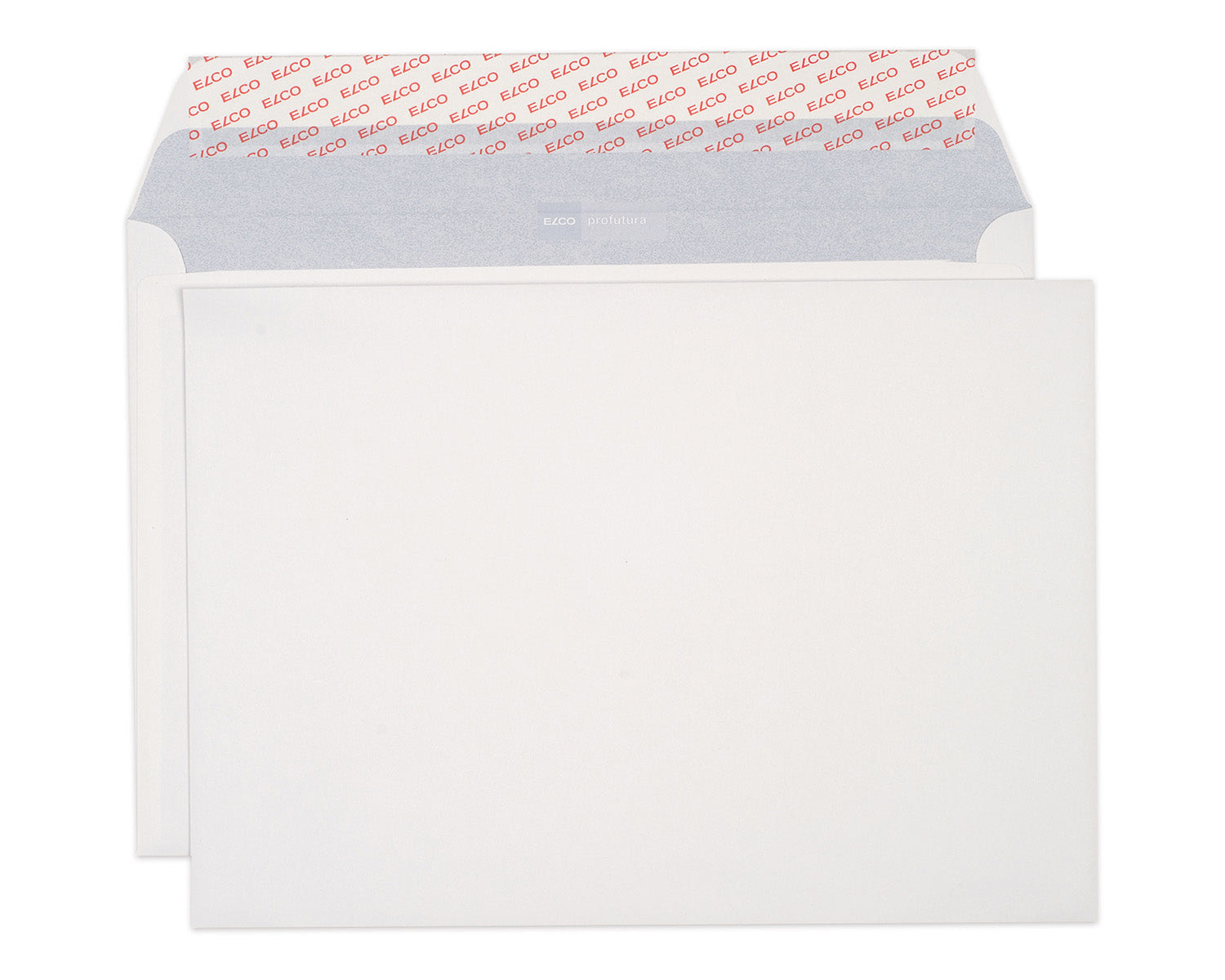 Elco Couvert B4, ohne Fenster, selbstklebend, naturweiss, 120 g/m², Recyclingpapier, Profutura – 250 Stk.