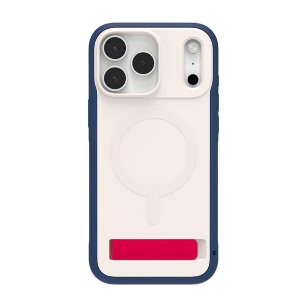 ZAGG Sedona Snap Backcover – für Apple iPhone 17 Pro Max, Graphen, Blau/Weiss/Rot, bis 4 m Sturzsicher