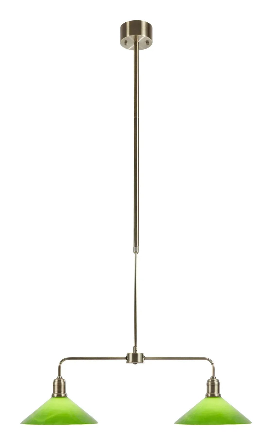 Markslöjd Deckenleuchte VELA – 75 × 25 × 148 cm, 60 W, nicht dimmbar, E27, exkl. Leuchtmittel, grün/bronze