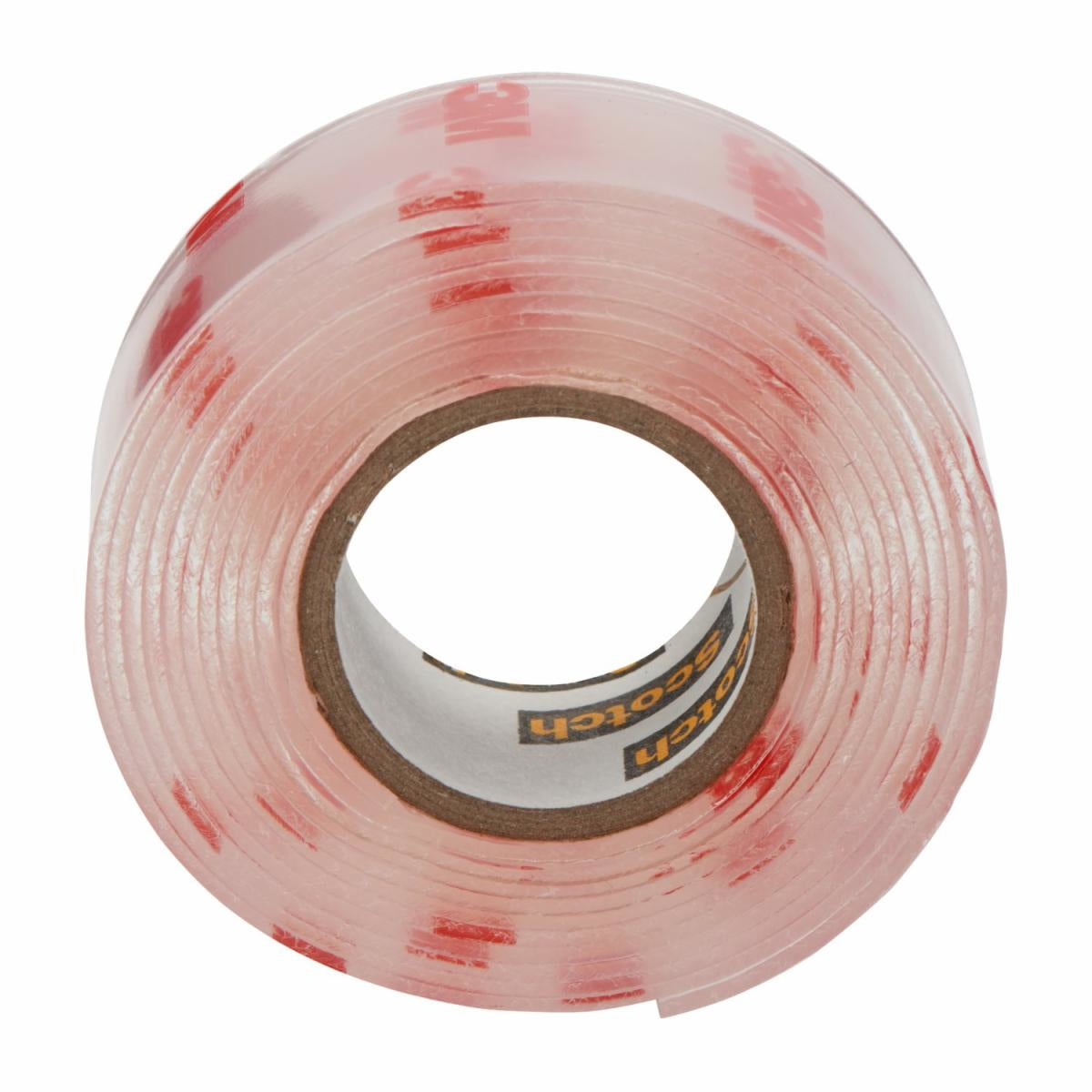 Scotch Montageband Fix, stark, für den Innenbereich, für glatte Oberflächen – 19 mm × 1,5 m, transparent, bis 1 kg/20 cm