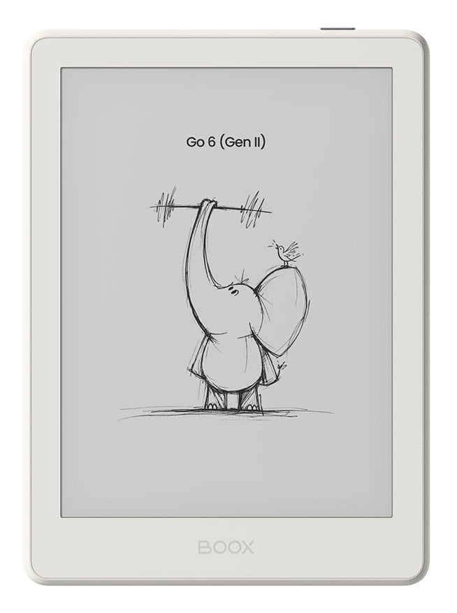 Onyx BOOX Go 6 (Gen 2) Weiss – 6" E Ink, 32 GB