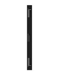 Hagor Enclosure Display-Gehäuse – Wandmontage, VESA 900×600 mm – für 75" TVs – Schwarz
