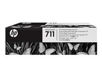 HP Druckkopf Nr. 711 – Schwarz/Cyan/Magenta/Gelb, 12 ml – 4er-Set