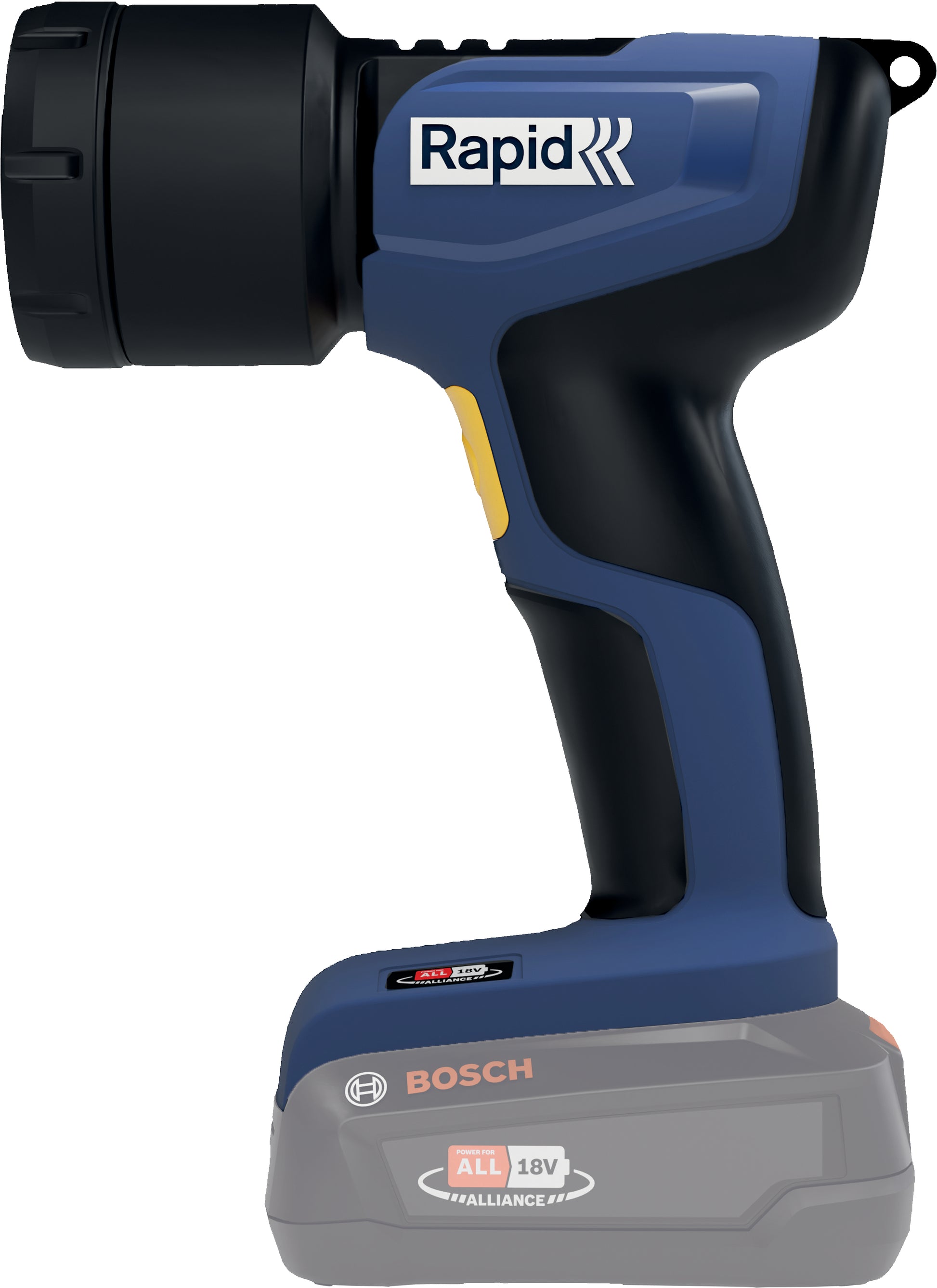 Rapid Arbeitsleuchte BWL290 – 290 lm, 18 V Akku, dimmbar, IP20 – Blau