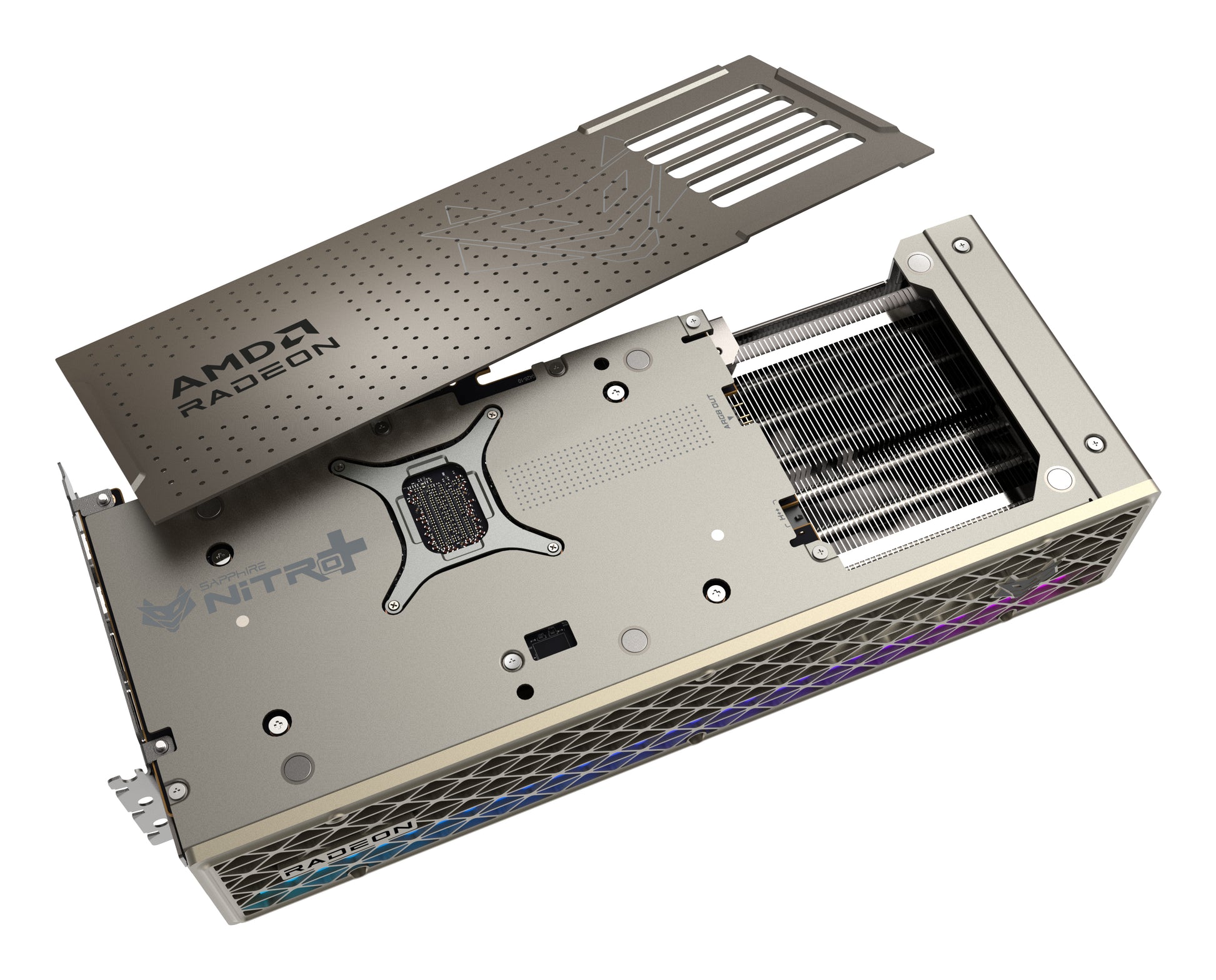 Sapphire NITRO+ RX 9070 – PCIe Grafikkarte – 16 GB GDDR6, PCIe 5.0 x16, 2×HDMI, 2×DisplayPort, 245 W