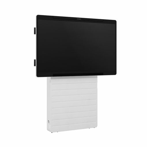 Hagor Bodenständer – bis 75" – Diebstahlsicherung, für Cisco WebEx Board Pro 75 – CON-Line Big W, Weiss