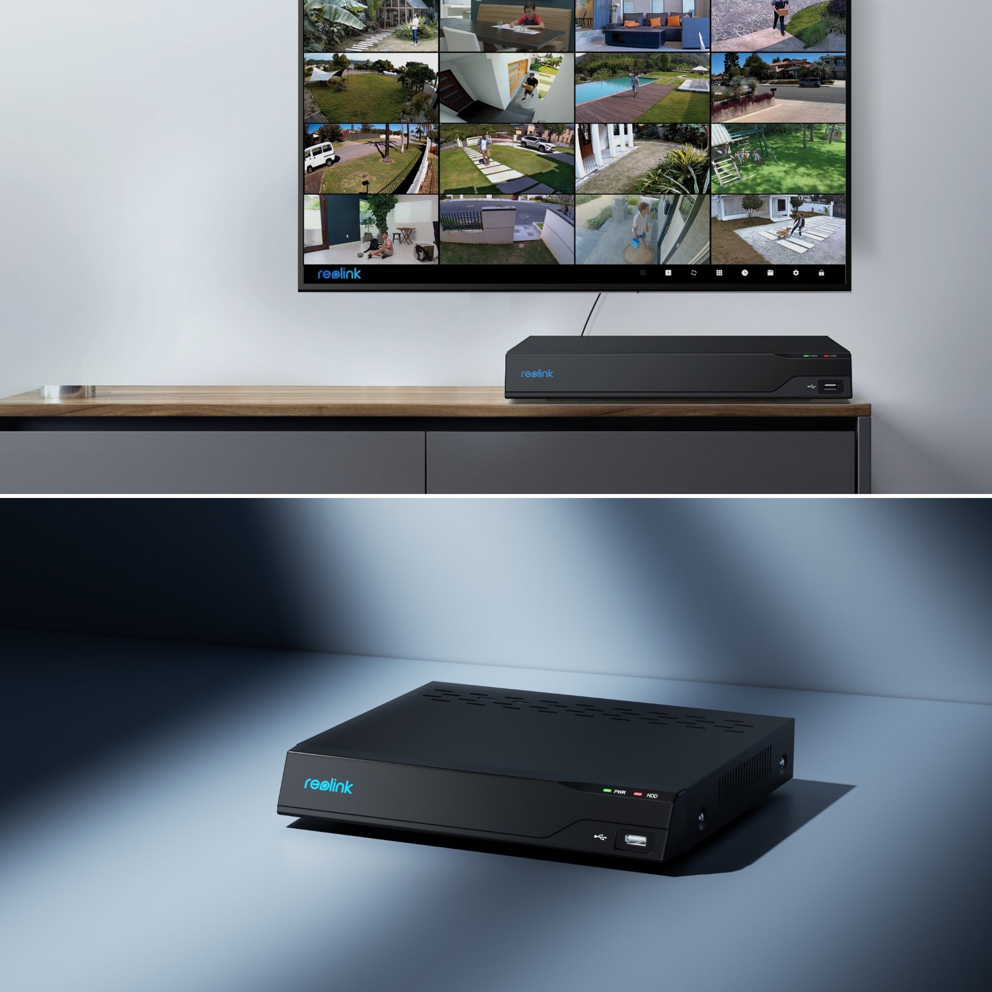 Reolink NVS16 NVR – 16-Kanal – 4K – 16× PoE – 4 TB