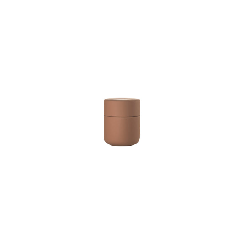 Zone Denmark Aufbewahrungsbox Ume – Ø8,3×10,3 cm, Steingut, Terrakotta