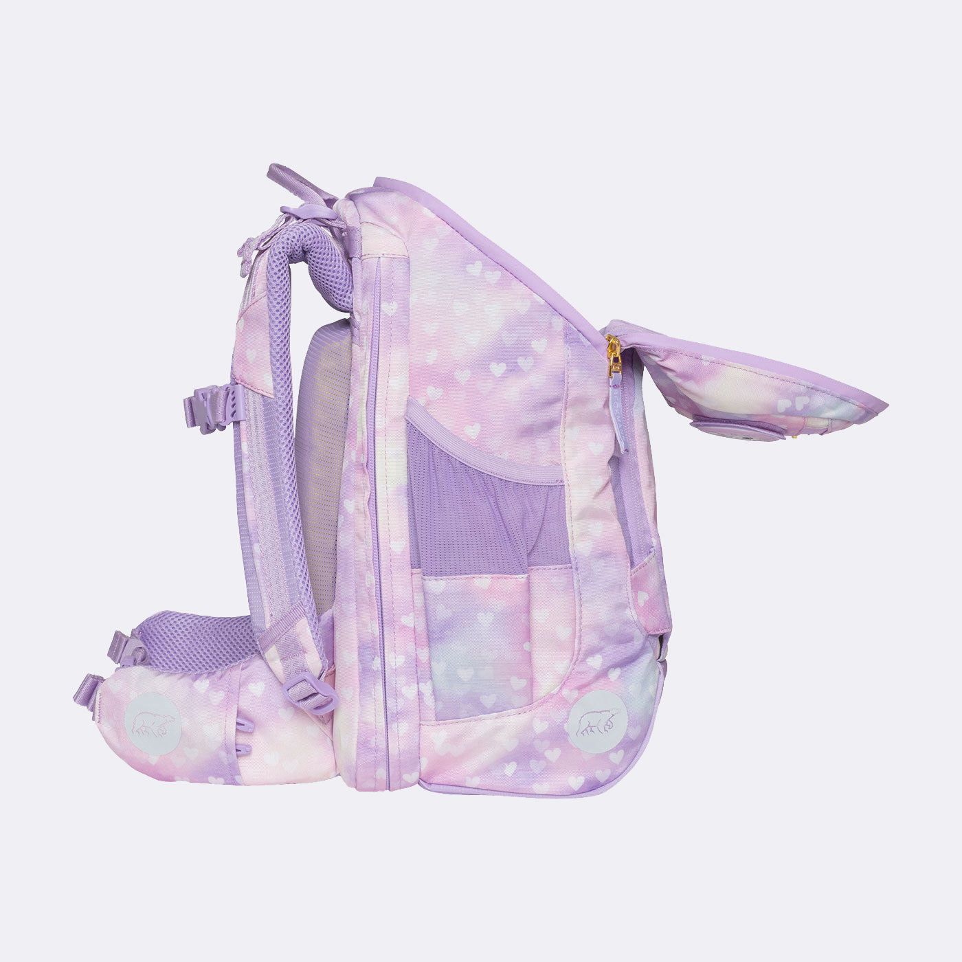 Beckmann Active Air FLX – Schulrucksack-Set 6-teilig, Unicorn Princess, 25 l, 22×39×26 cm