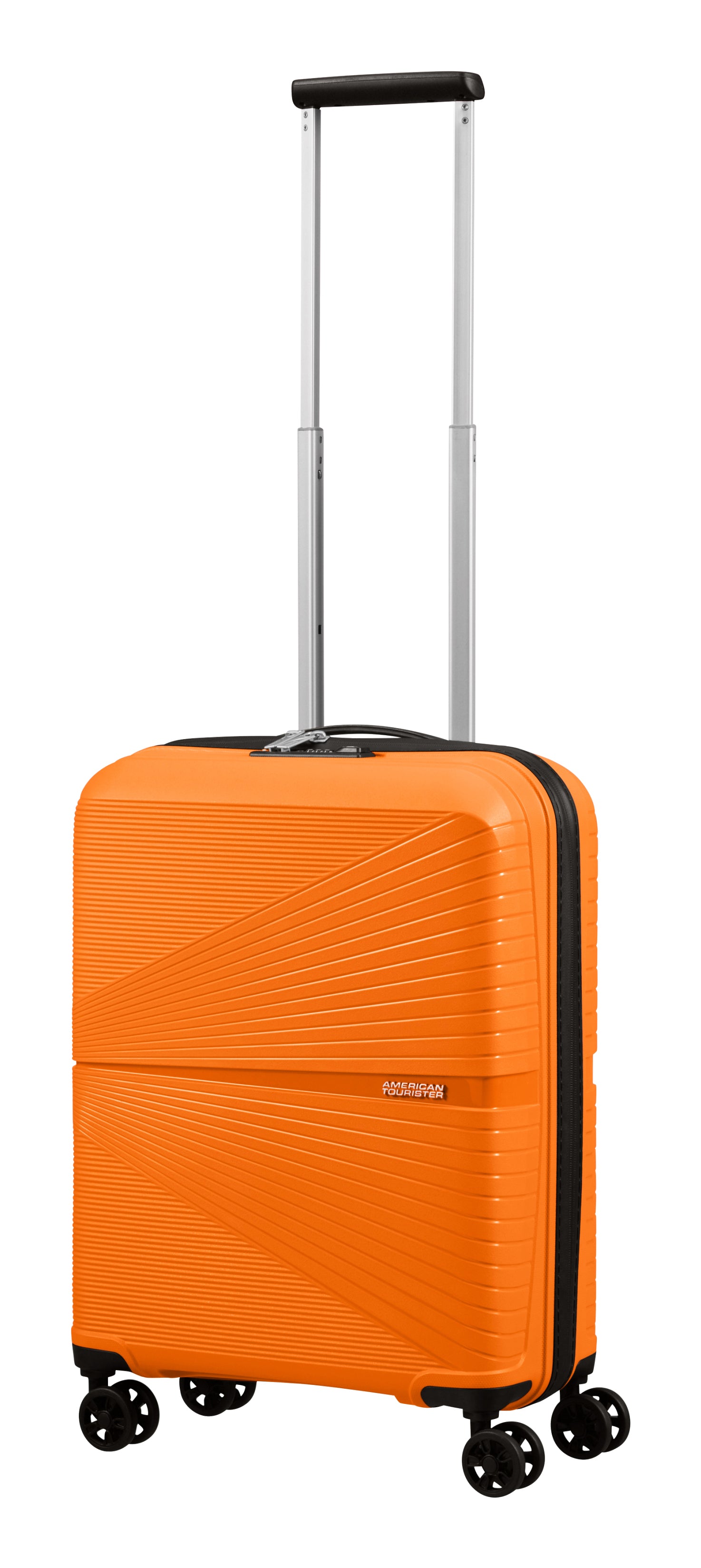 American Tourister Handgepäck-Trolley Handgepäck – 4 Doppelrollen, mit TSA, Mango Orange, 40 × 50 × 20 cm