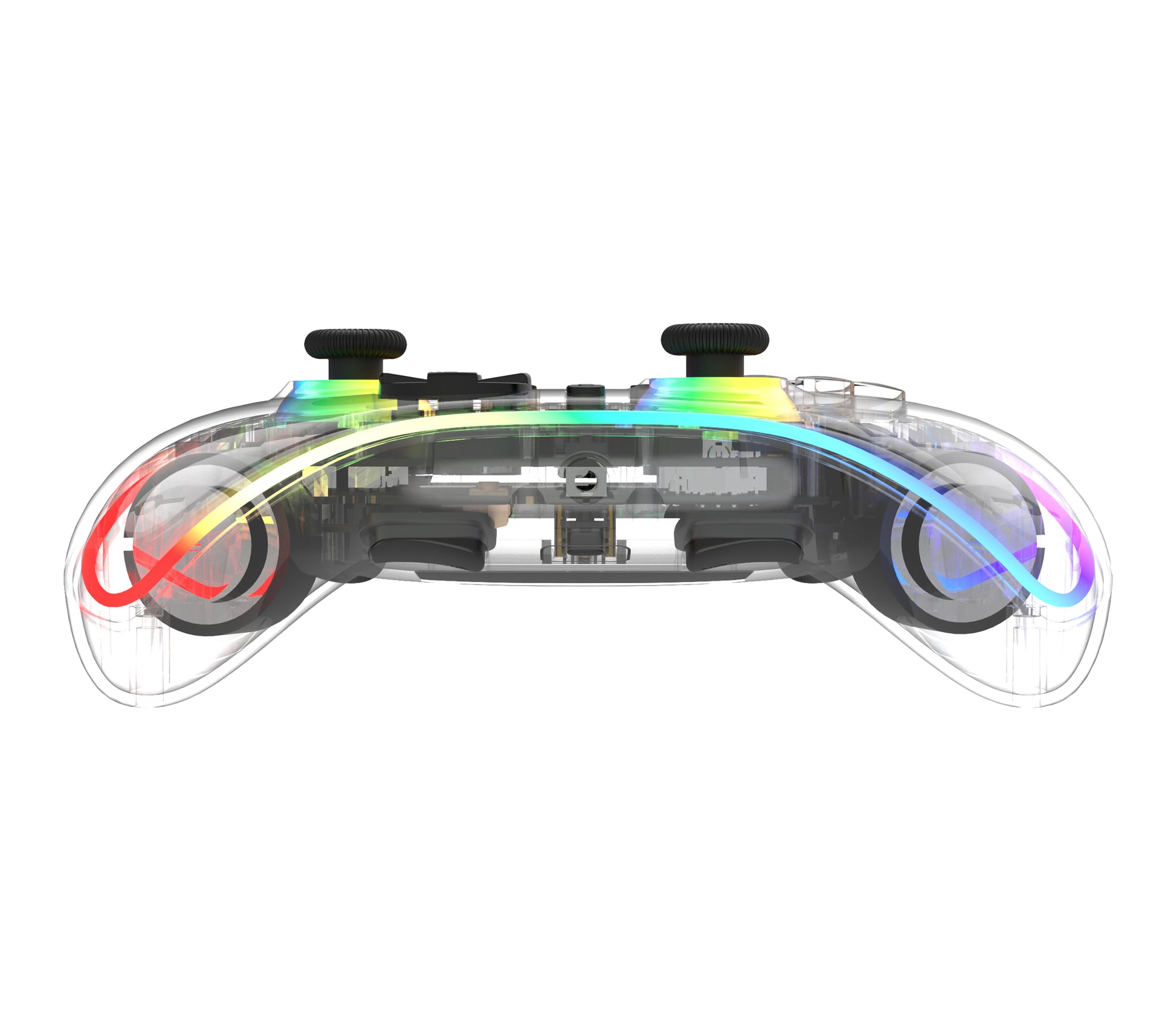 Deltaco Gaming GAM-198-T – Gamepad – USB + Bluetooth, RGB, Turbo, für Nintendo Switch, Android & PC