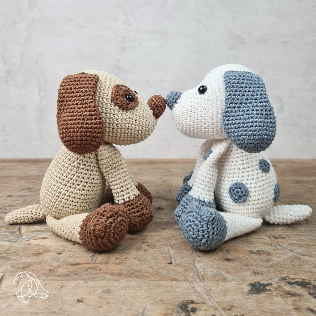 Hardicraft Hund Fiep Häkelset Braun – 20 cm