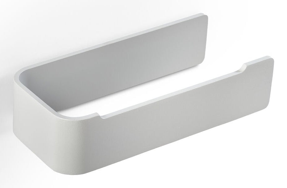 Zone Denmark Zone Ume – Toilettenpapierhalter – Aluminium, Hellgrau, Wandmontiert, 7,6 × 16,4 × 4 cm