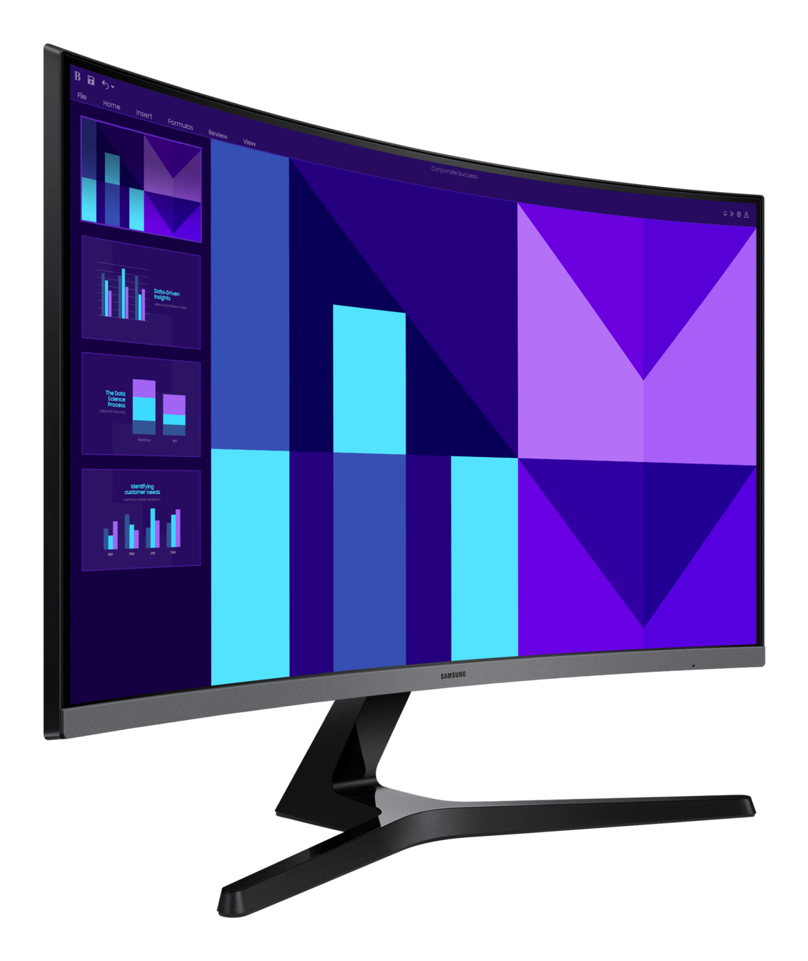 Samsung Monitor – S27D390GAU, 27", Full HD