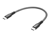Sandberg USB-C auf USB-C Kabel – 0,2 m – PD 100 W