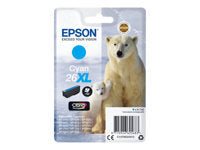 Epson Tintenpatrone 26XL, Cyan, XL, 700 Seiten – für Epson-Drucker