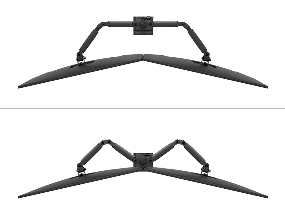 Neomounts DS60-600BL2 – 2 Monitore, 10–32"
