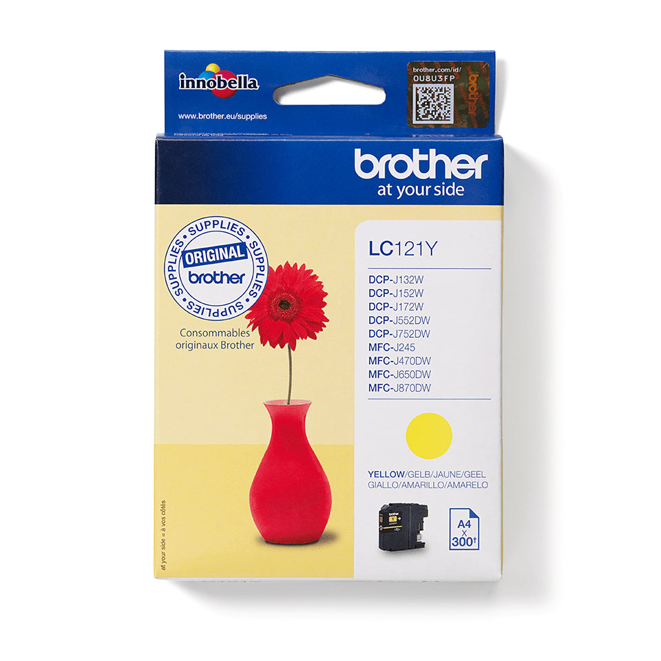 Brother Tintenpatrone, Gelb – für Inkjetdrucker