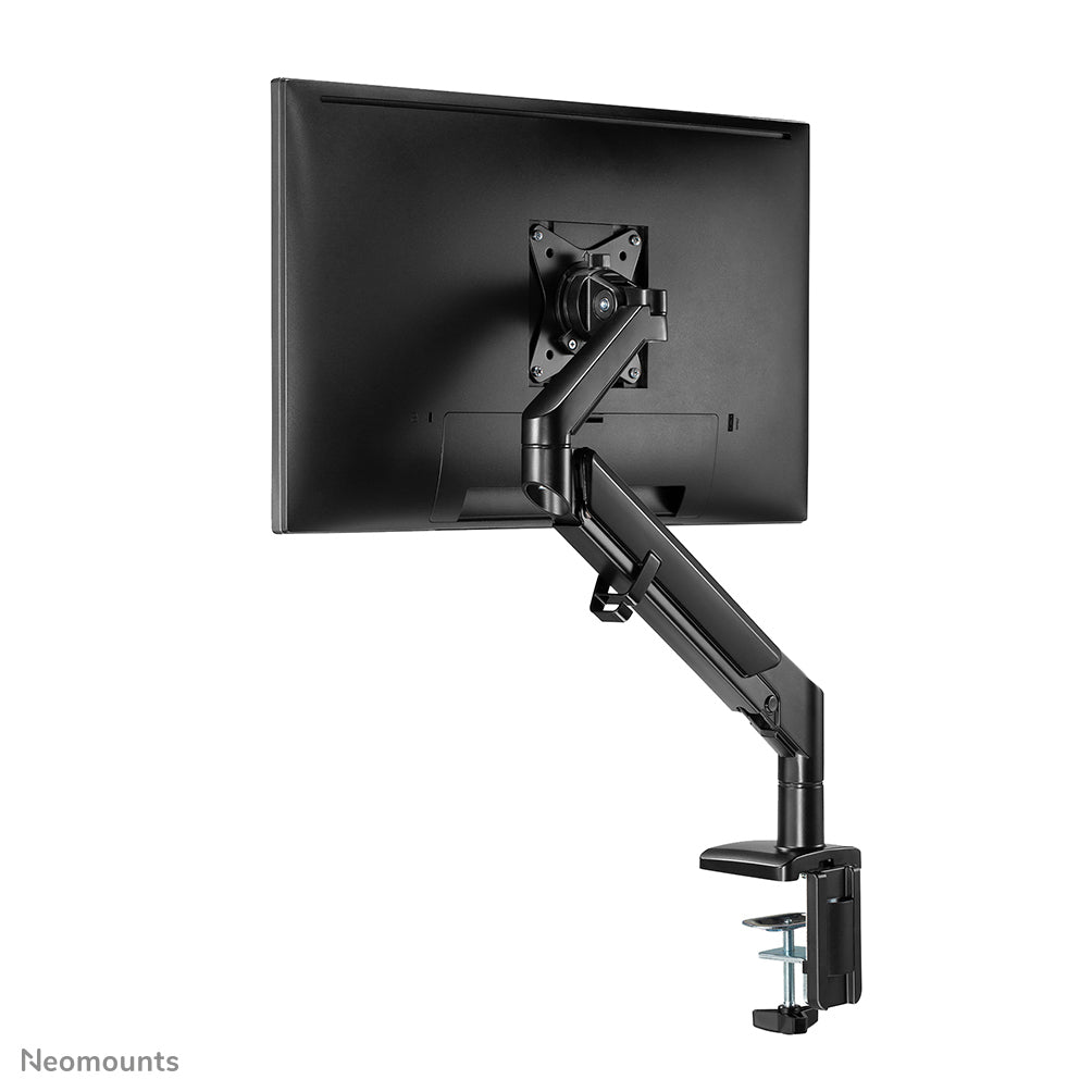 Neomounts DS70-810BL1 – Monitorarm, Single, bis 32", 1–9 kg, gasunterstützt, 180°-Stopp, schwarz