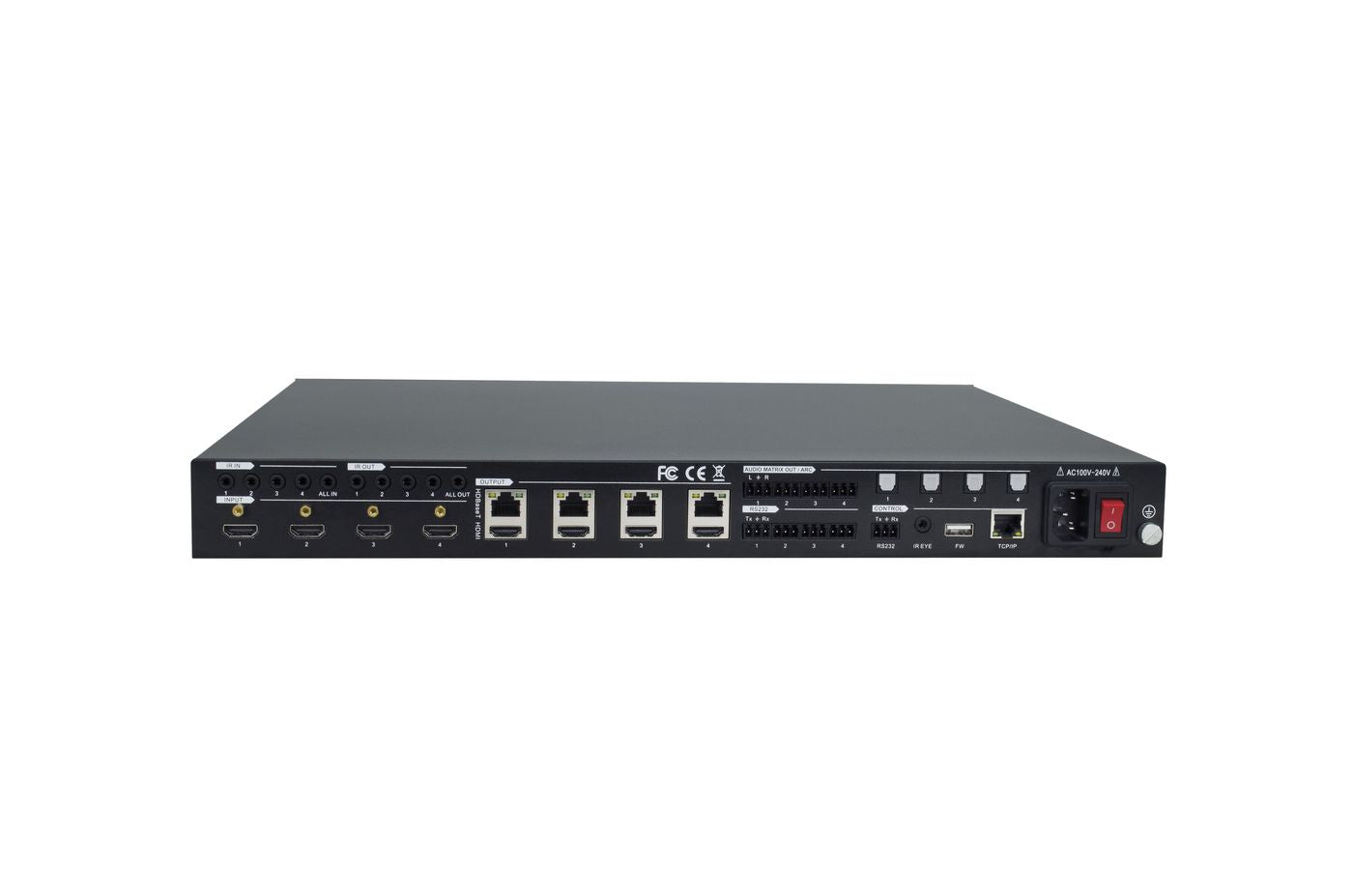 Vivolink HDMI-Matrix 4×4, HDMI/HDBaseT