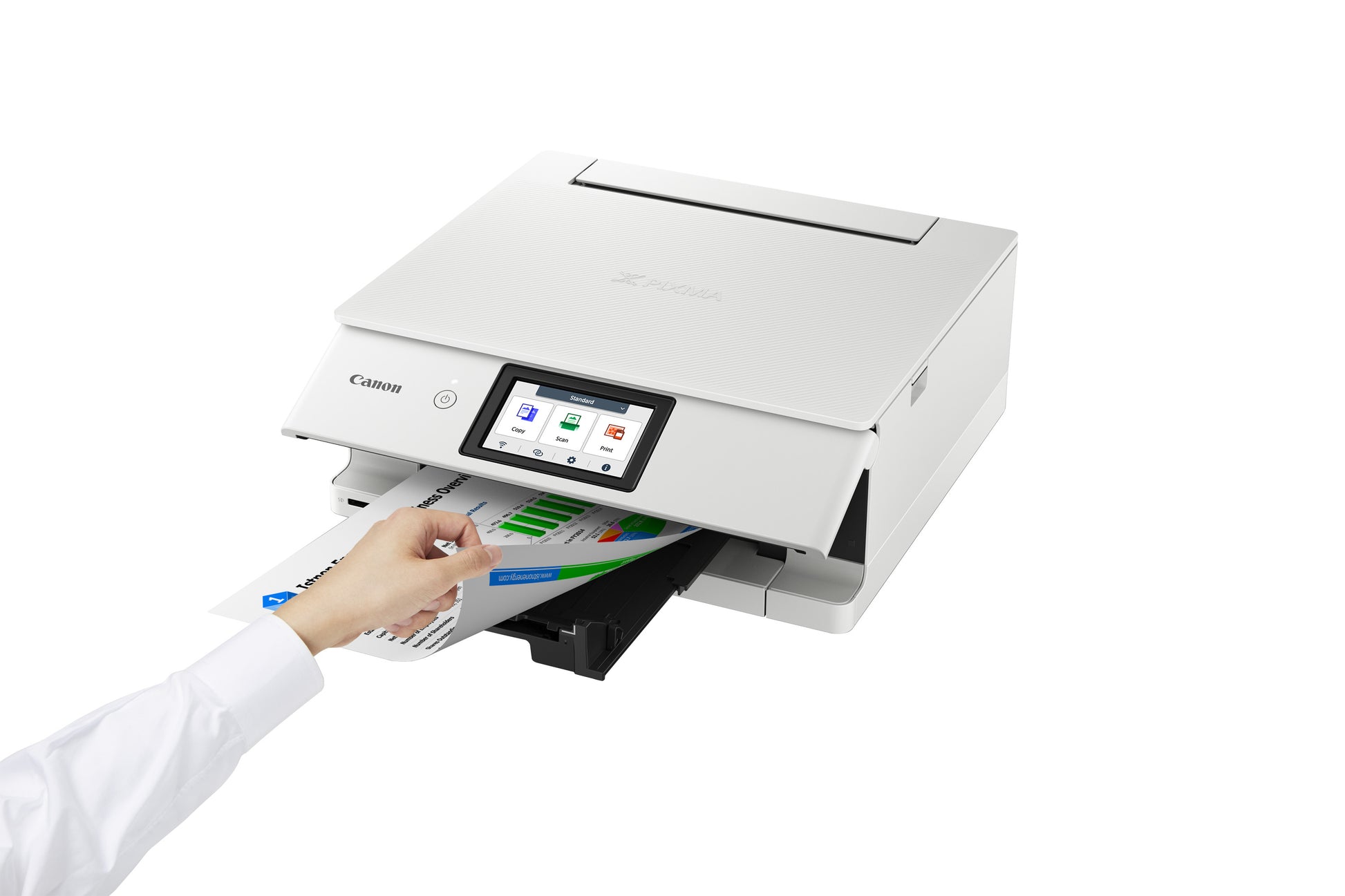 Canon PIXMA TS8751 – Farbiges Tintenstrahl-MFP A4, 3-in-1 – USB/WLAN – Duplex – 15 S./Min. S/W, 10 S./Min. Farbe