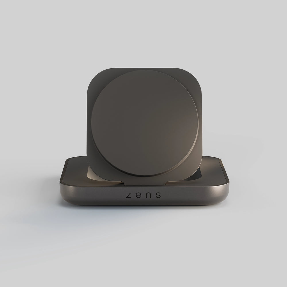 ZENS ZESC20B/00 Kabelloses Ladegerät 20 W – Qi2 – USB-C×1 – für Smartphone, Kopfhörer, Uhr – Schwarz