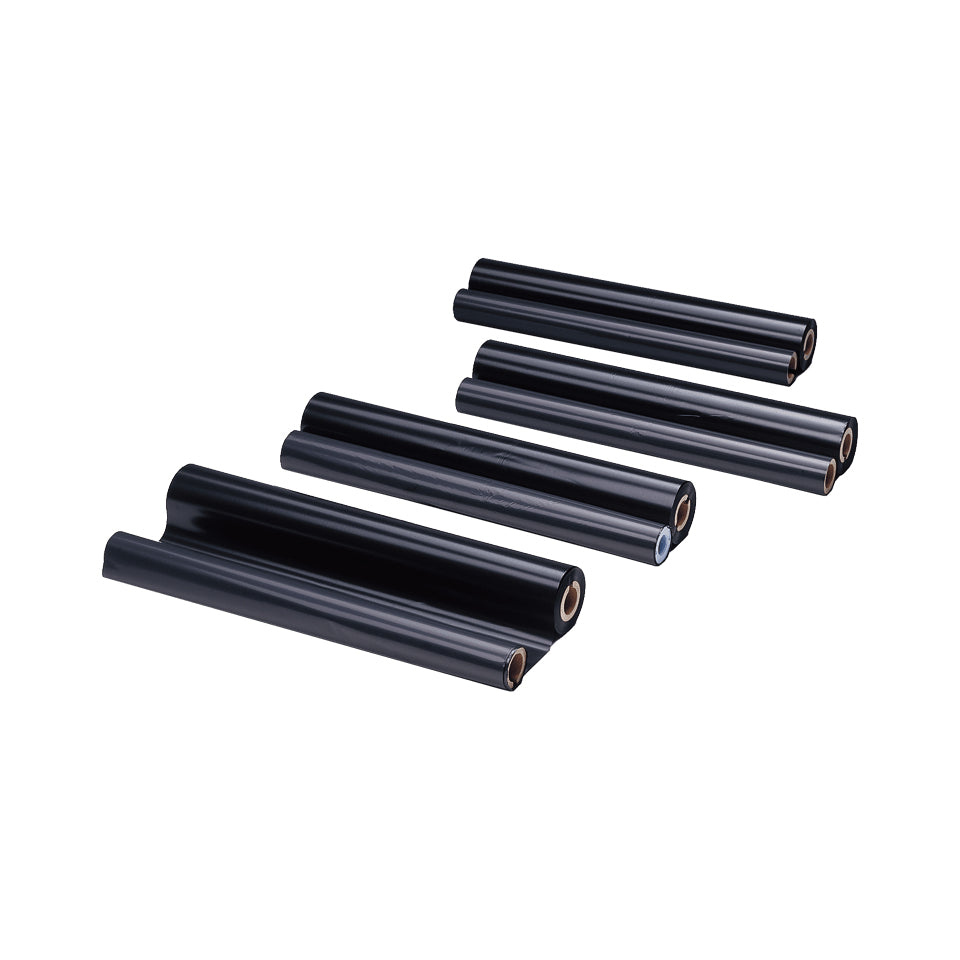 Brother PC-74RF – Thermotransferrollen, Schwarz, 144 Seiten, 4 Stk. – für FAX-T72, FAX-T74, FAX-T76 u. a.