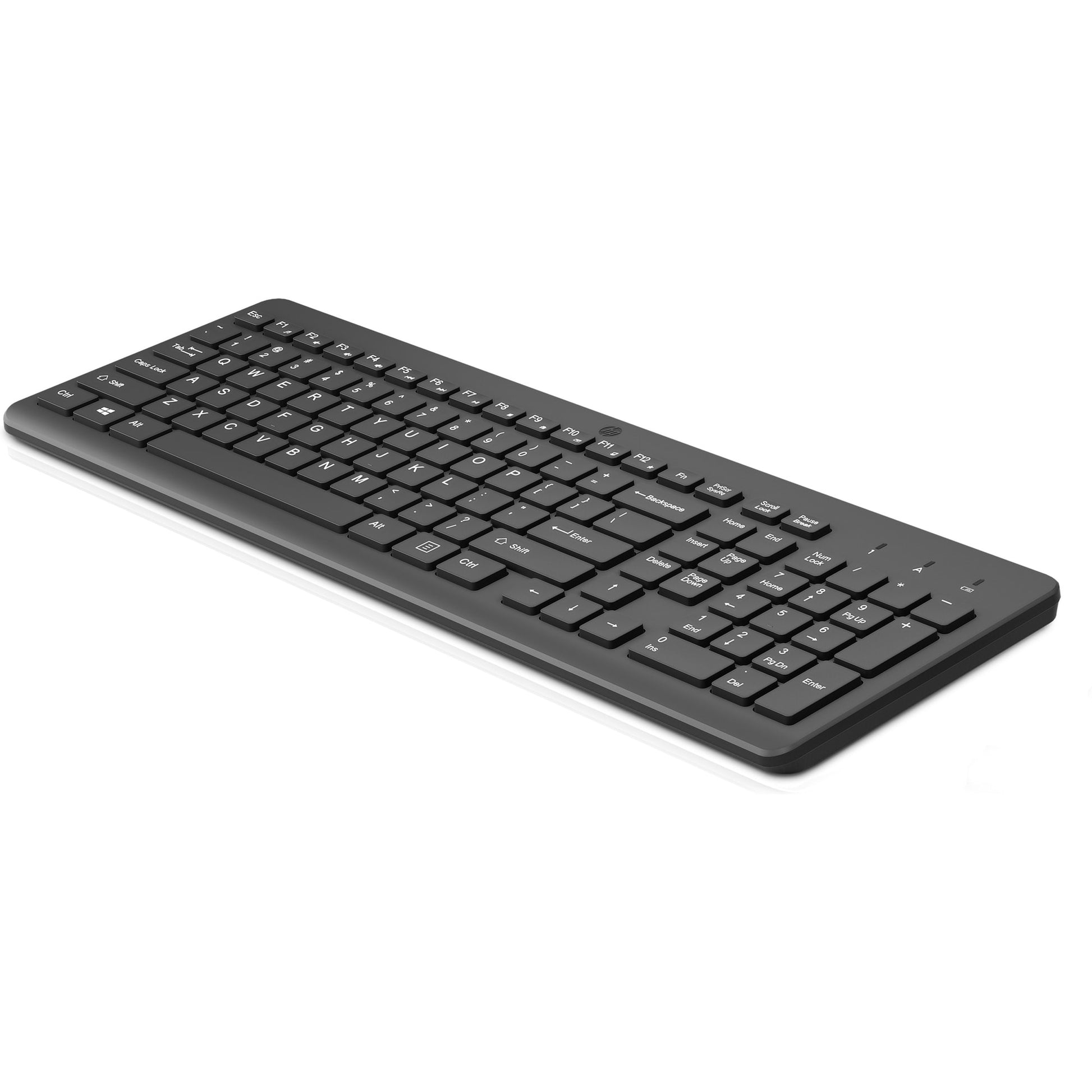 HP 225 Wireless – Tastatur – 2,4 GHz – Schwarz