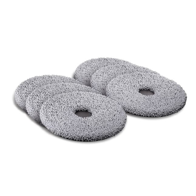 iRobot Mopp-Pads – für iRobot Roomba Combo – Mikrofaser, Grau – 6 Stk.