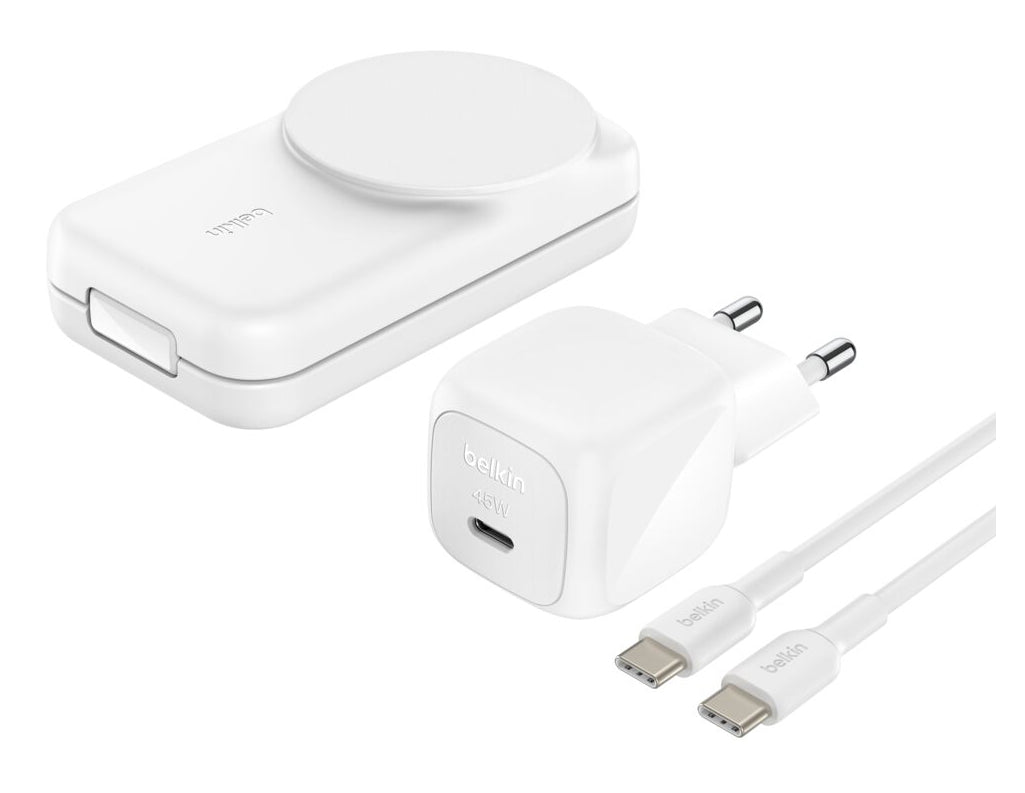 Belkin ULTRACHARGE Ladestation – 25 W, Qi2, magnetisch, klappbar