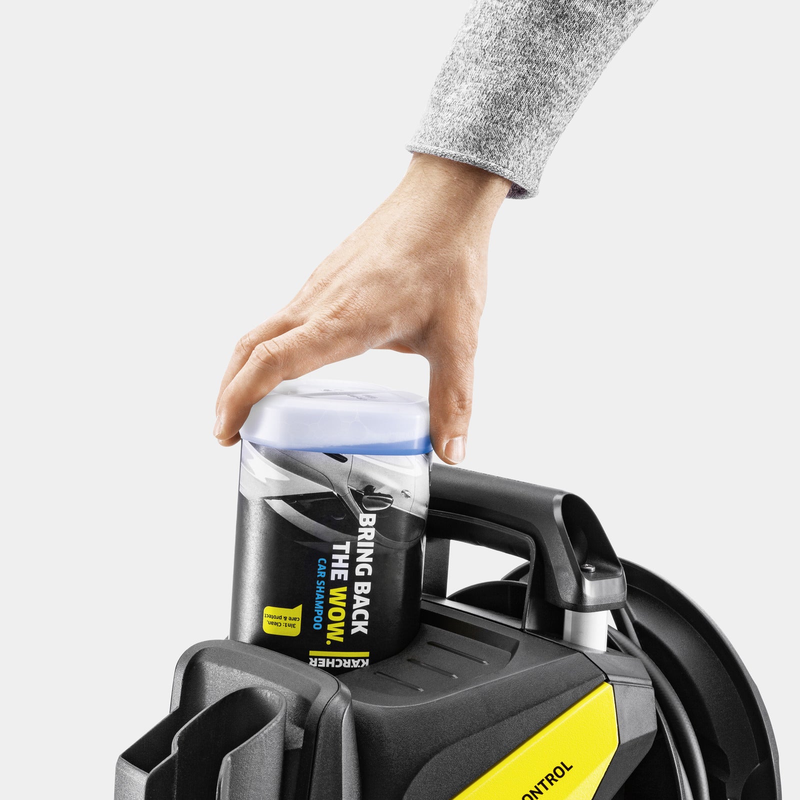 Kärcher Hochdruckreiniger K 7 Premium Smart Control Flex Home – 180 bar, 485 l/h – 10 m Schlauch – Gelb