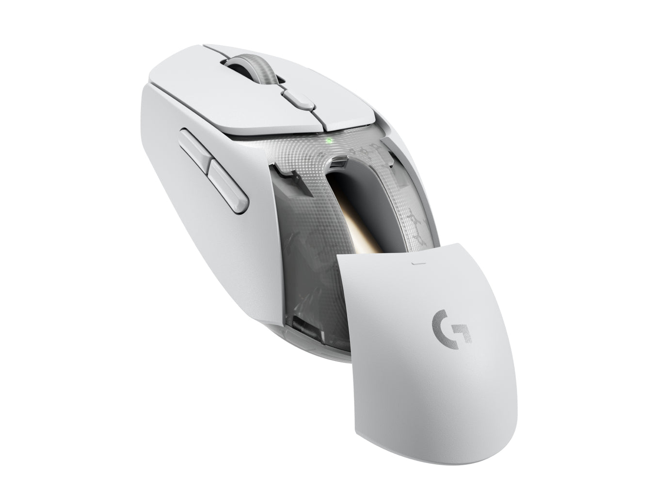 Logitech G G309 – Gaming-Maus – Kabellos (Bluetooth/2,4 GHz), 2560 DPI, Rechts, Weiss