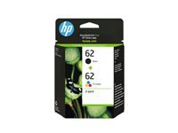 HP Tintenpatronen-Multipack 62, 2er-Pack – für Inkjetdrucker/Multifunktionsgeräte