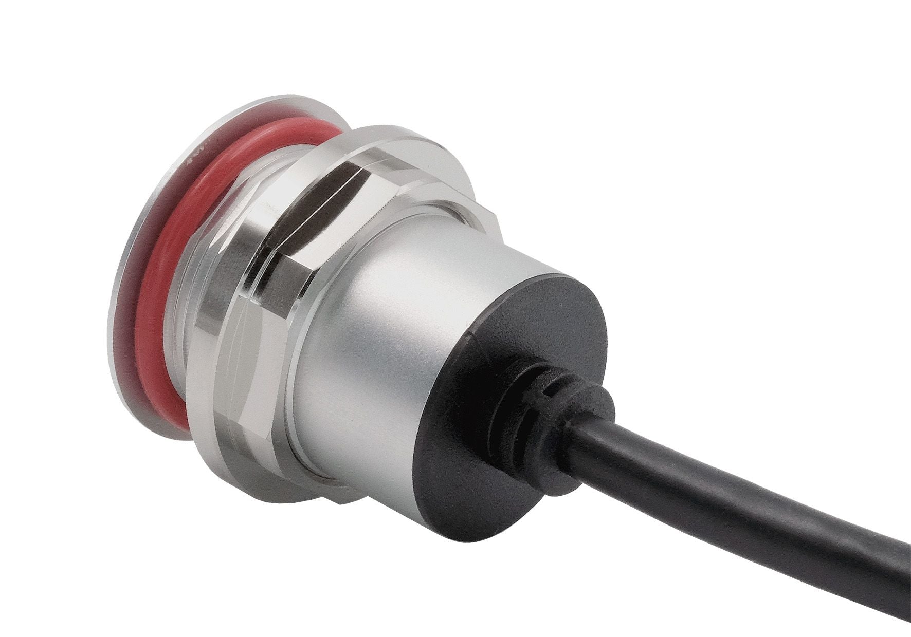 EXSYS Einbau-Adapter USB-A auf USB-A – USB 2.0 (480 Mbit/s) – Metallverstärkt – Silber