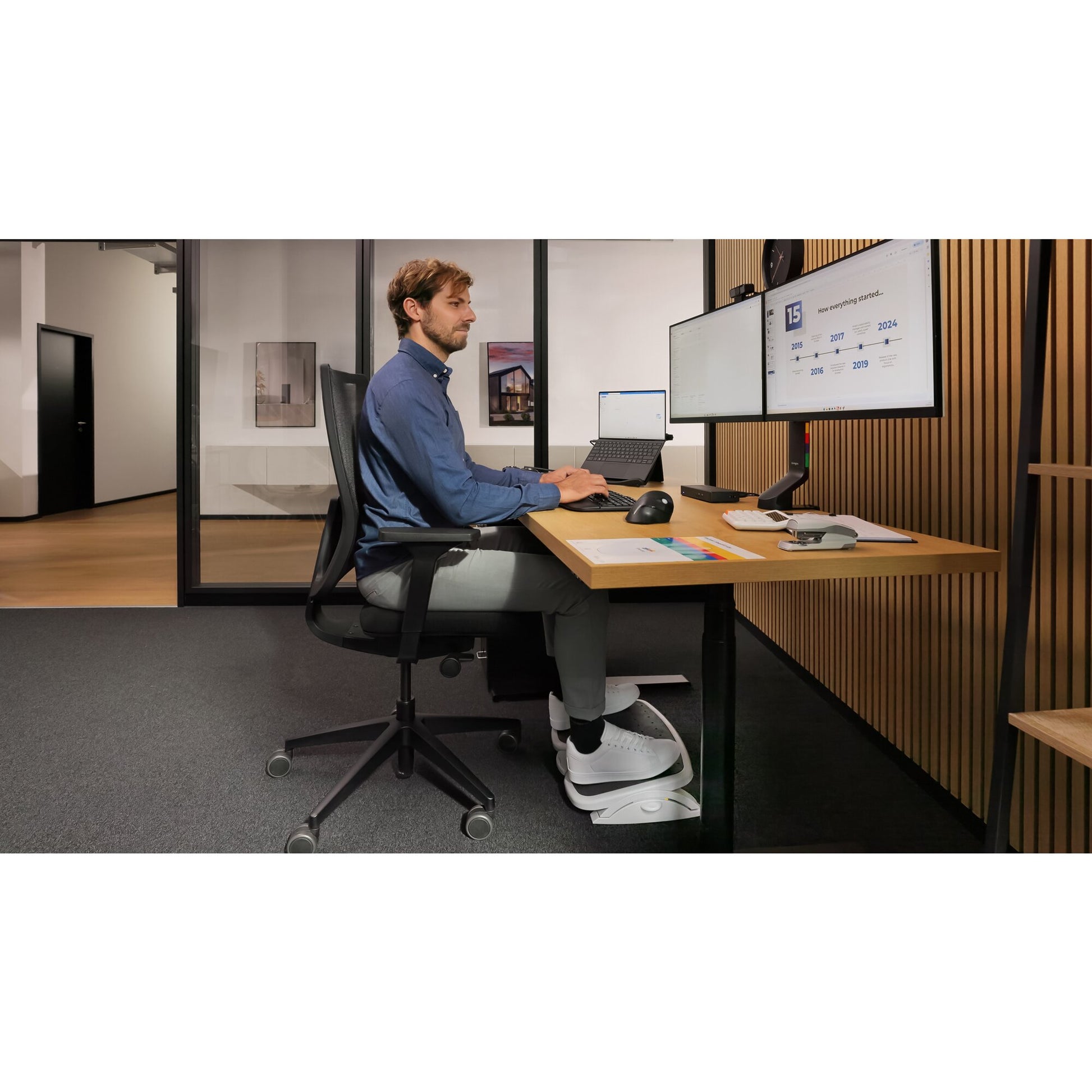 Kensington Pro Fit Ergo KB675 EQ – Tastatur TKL – Bluetooth – ohne Ziffernblock – schwarz