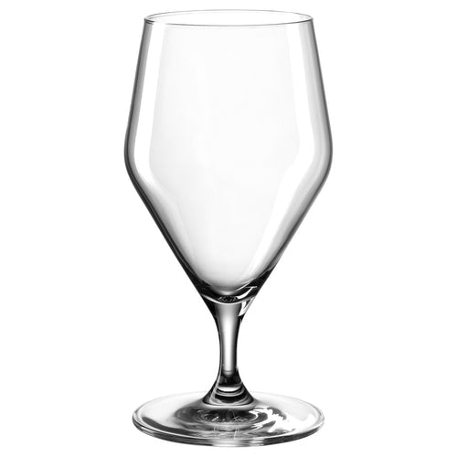 LEONARDO TWENTY4 Wasserglas – 0,33 l, Kristallglas, Transparent, Spülmaschinenfest, Stossfest, 6 Stück