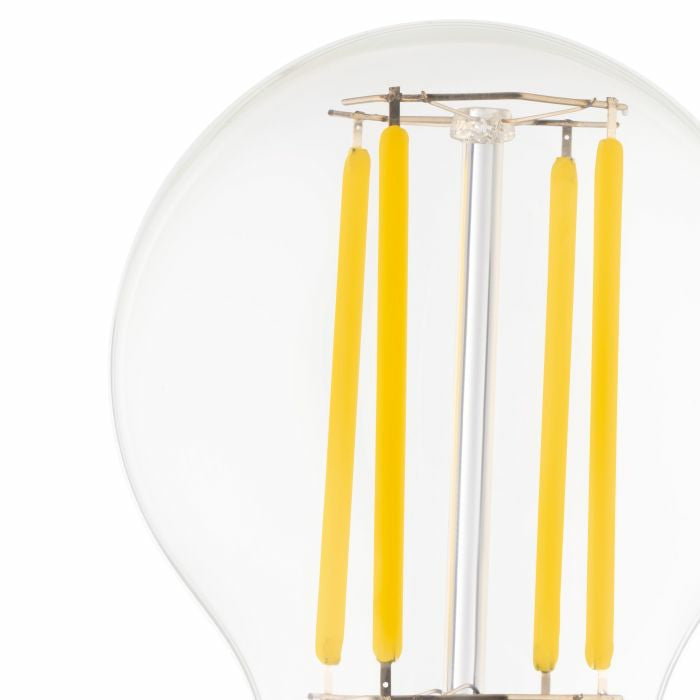 EGLO LED-Leuchtmittel E27 A60 – 470 lm, 2,2 W, Warmweiss 3000 K – IP20 – 1 Stk. – Transparent, Glas