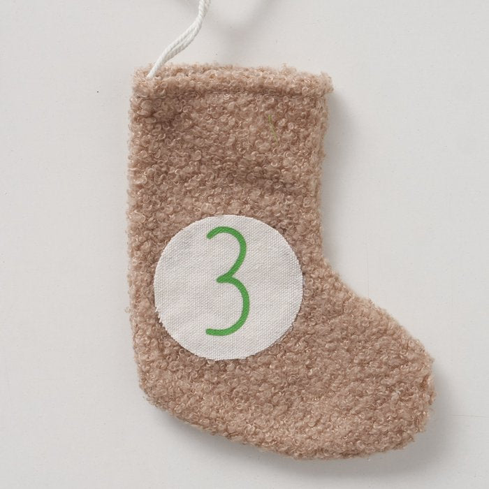 Boltze Adventskalender – Weihnachten – Kalender zum Befüllen, 24-teilig – 283 × 2 × 20 cm